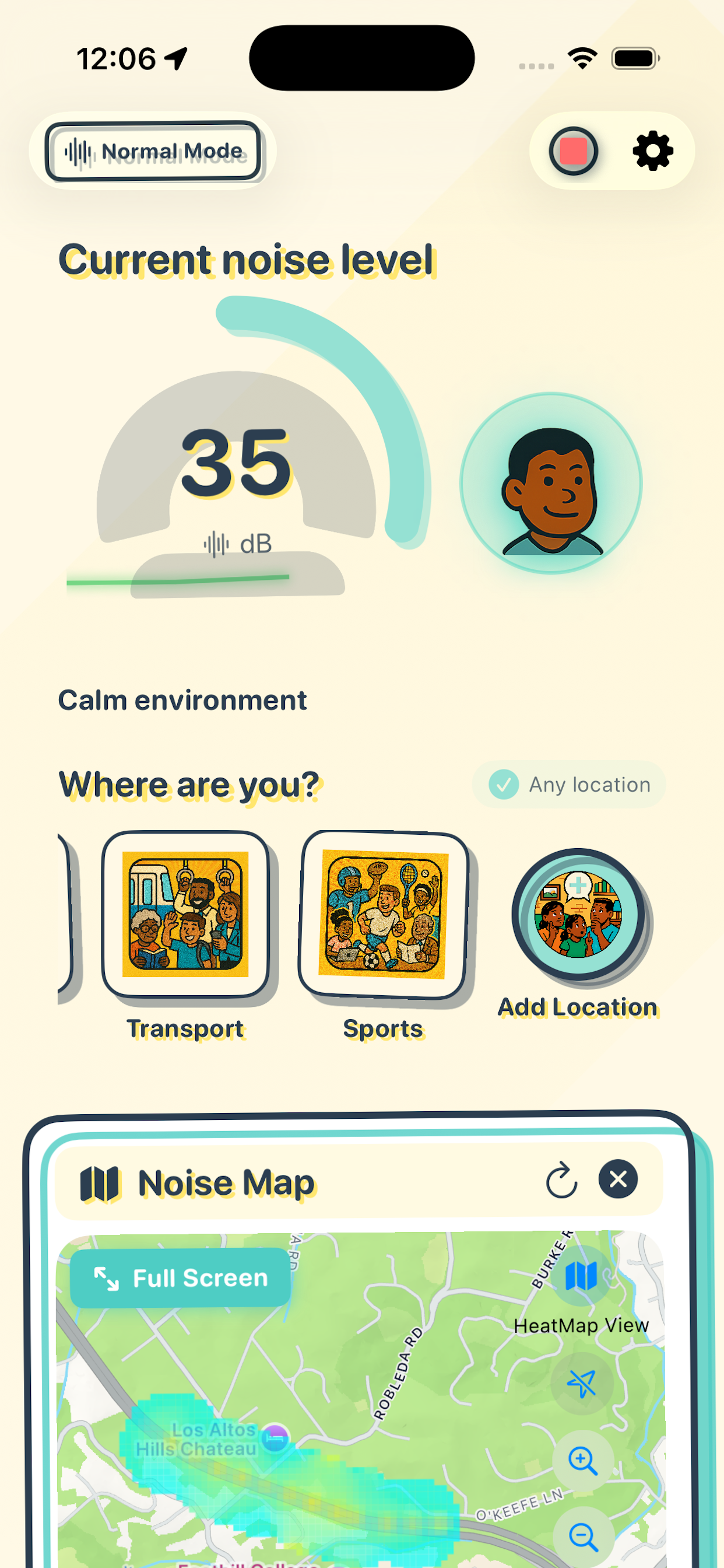 Normal Mode with Map